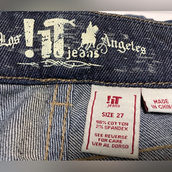 IT Jean Short Los Angeles Size 27 - Picture 2 of 4